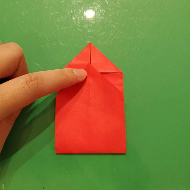 折り紙リスの折り図★立体で難しい折り方作り方①前半(19)