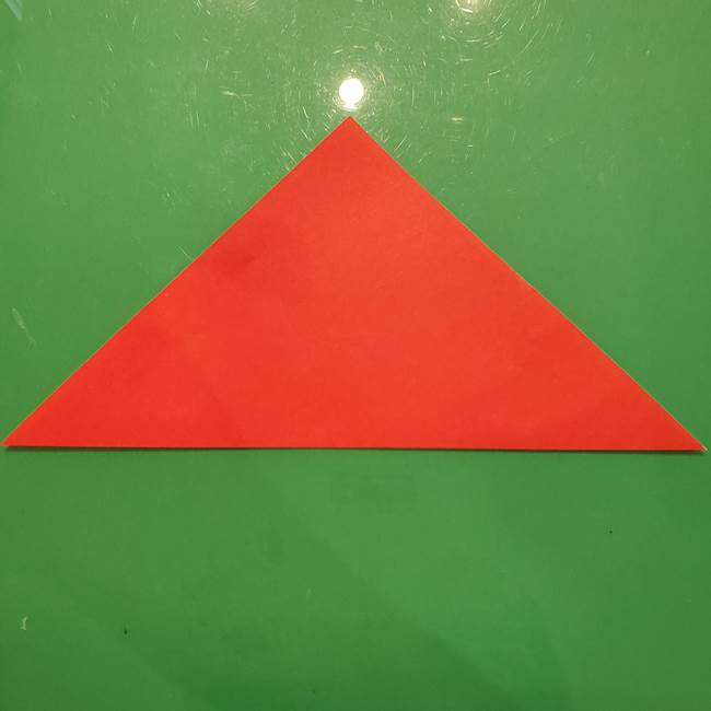 折り紙リスの折り図★立体で難しい折り方作り方①前半(2)