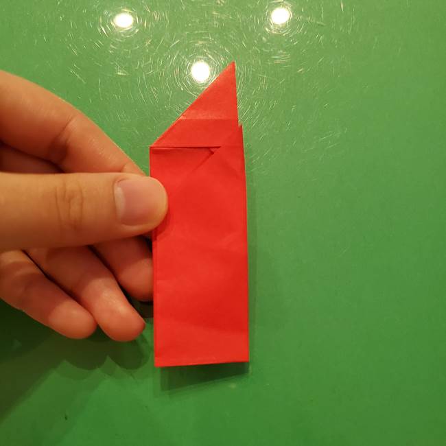 折り紙リスの折り図★立体で難しい折り方作り方①前半(21)