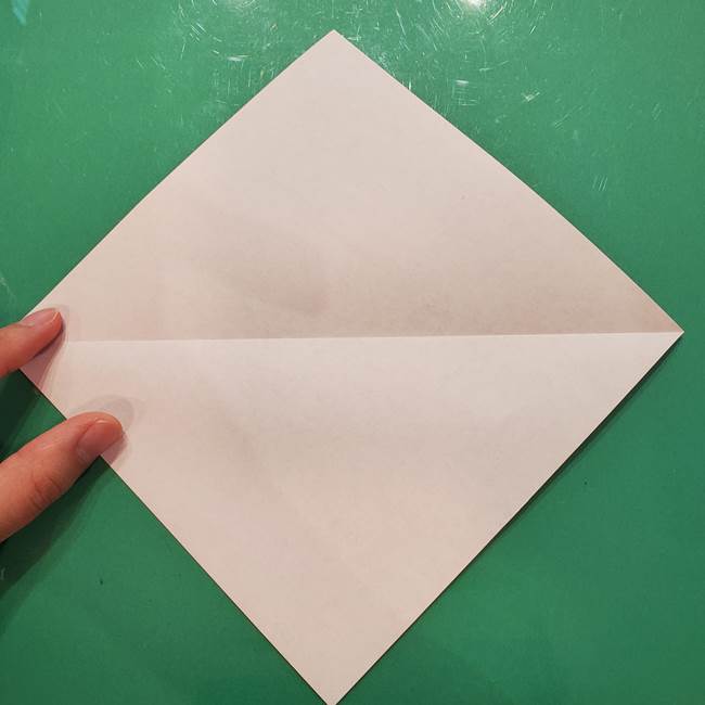 折り紙リスの折り図★立体で難しい折り方作り方①前半(3)