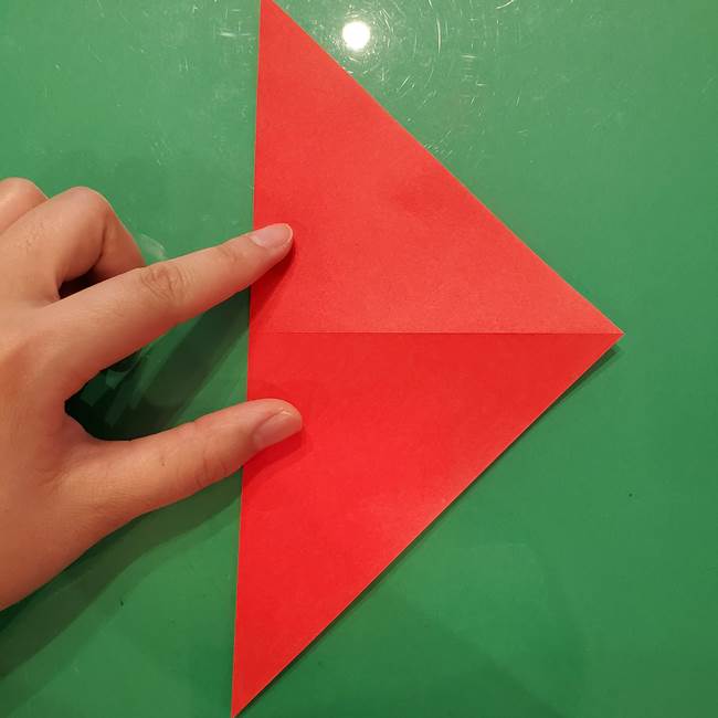 折り紙リスの折り図★立体で難しい折り方作り方①前半(4)