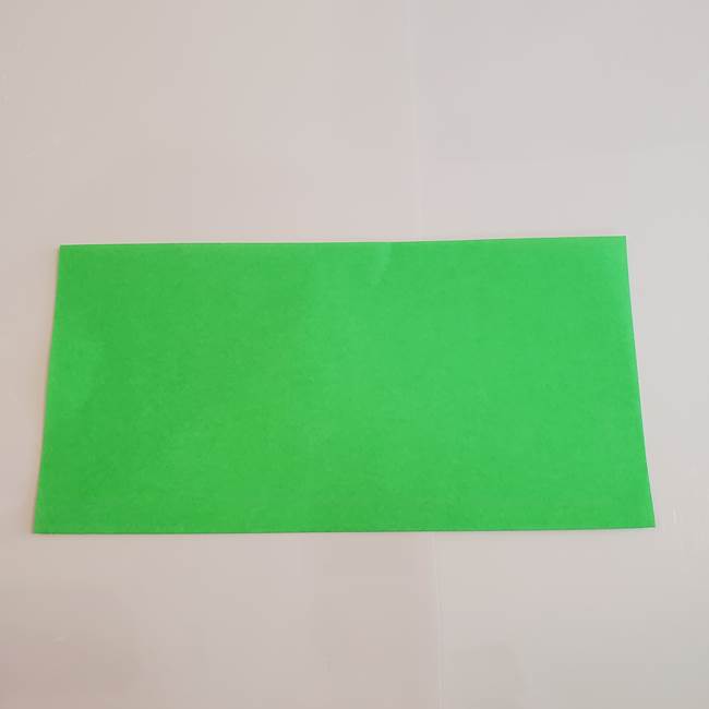 梨の折り紙 簡単な折り方作り方①折り方(2)