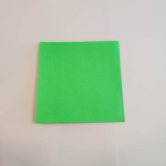 梨の折り紙 簡単な折り方作り方①折り方(3)