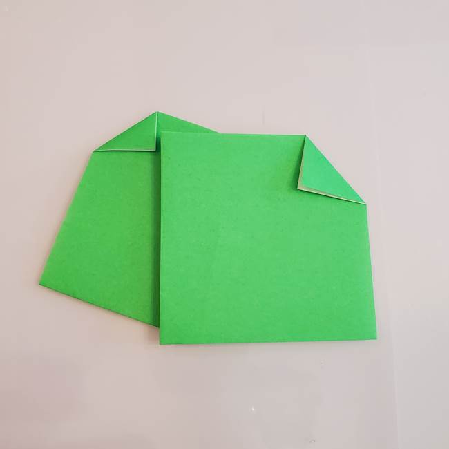 梨の折り紙 簡単な折り方作り方①折り方(6)