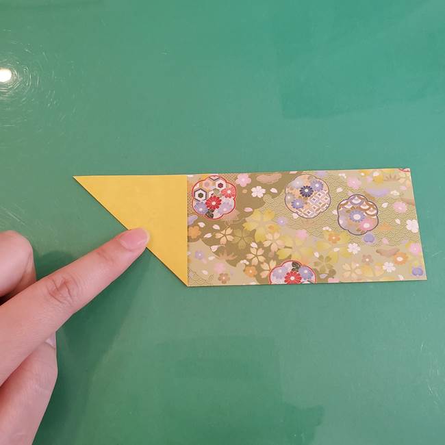 連鶴 稲妻の折り方作り方①折り紙を用意する(3)