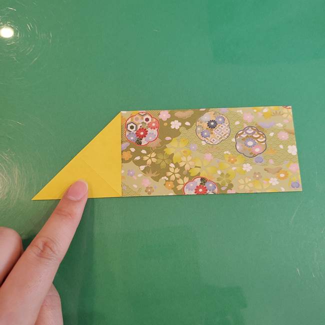 連鶴 稲妻の折り方作り方①折り紙を用意する(5)