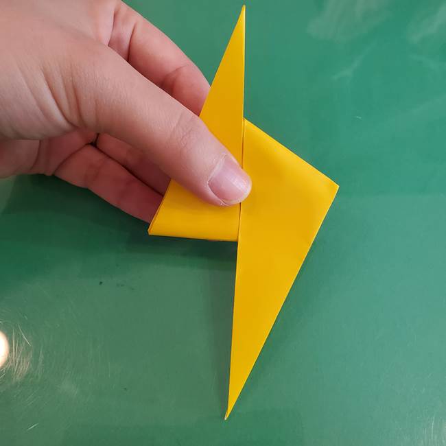 雷の折り紙 折り方作り方(15)