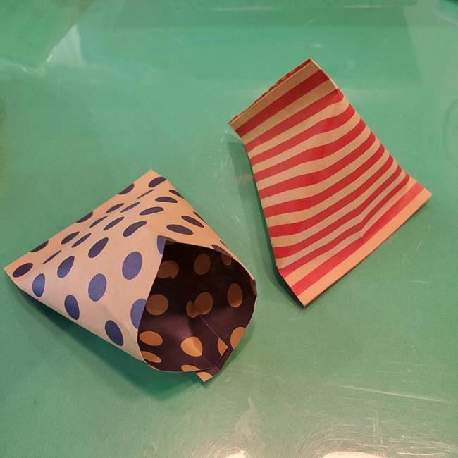飴のラッピングを折り紙で手作り かわいいハロウィンのギフトに 子供と楽しむ折り紙 工作