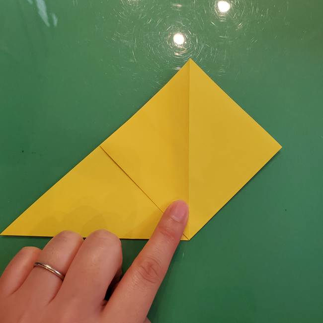 どんぐりの折り紙の折り方作り方(立体)①共通(5)
