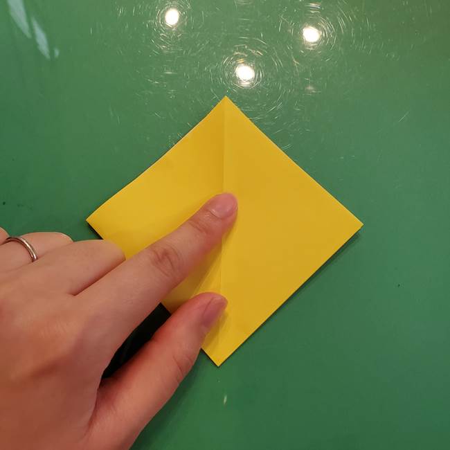 どんぐりの折り紙の折り方作り方(立体)①共通(7)