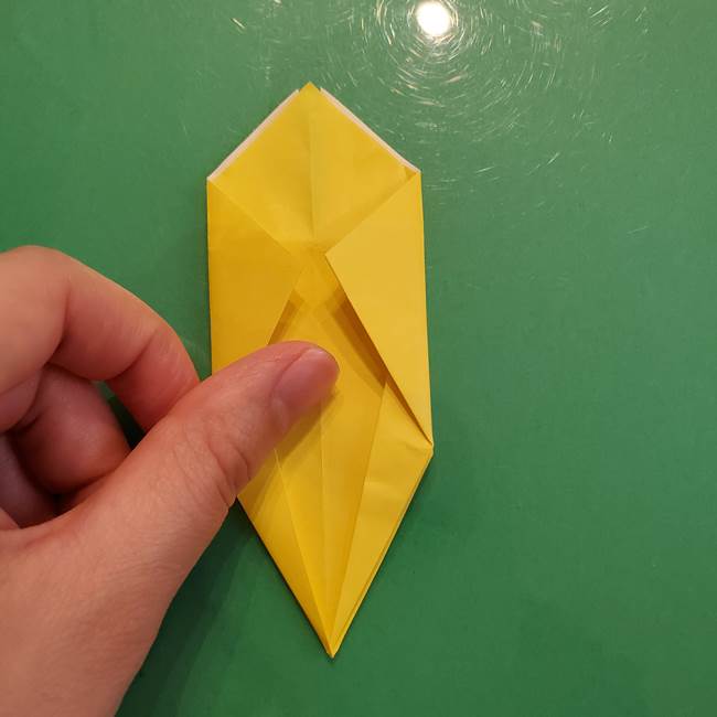 どんぐりの折り紙の折り方作り方(立体)②実(18)