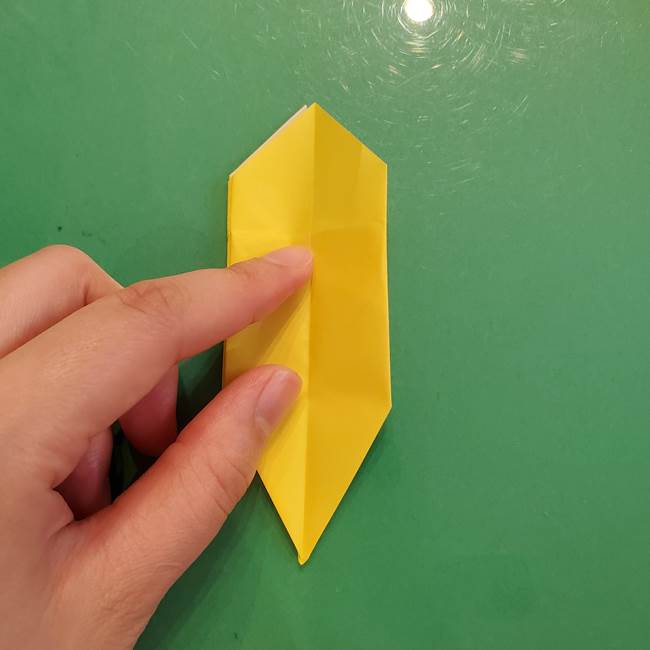 どんぐりの折り紙の折り方作り方(立体)②実(21)