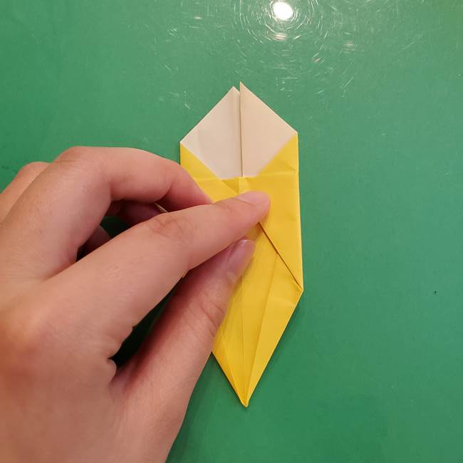 どんぐりの折り紙の折り方作り方(立体)②実(22)