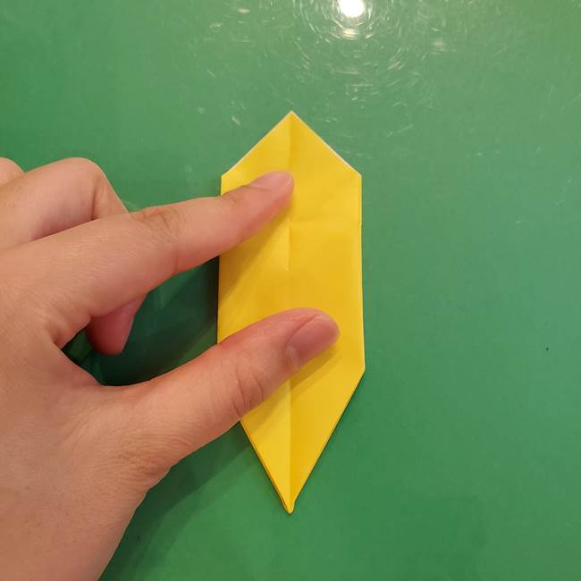 どんぐりの折り紙の折り方作り方(立体)②実(23)