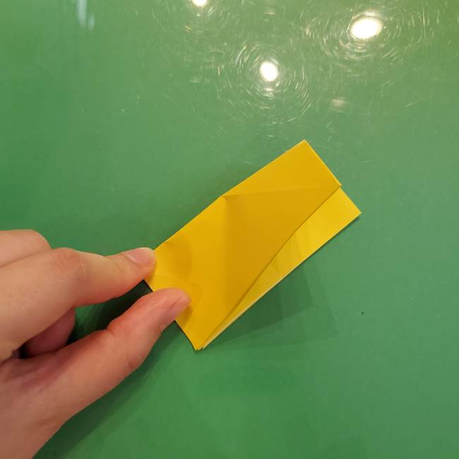どんぐりの折り紙の折り方作り方(立体)②実(4)