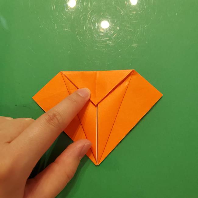 コオロギの折り紙(立体)の折り方作り方(10)