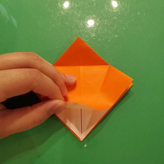 コオロギの折り紙(立体)の折り方作り方(12)