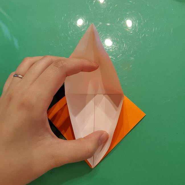 コオロギの折り紙(立体)の折り方作り方(13)