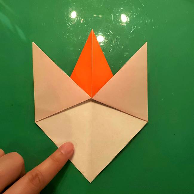 コオロギの折り紙(立体)の折り方作り方(16)