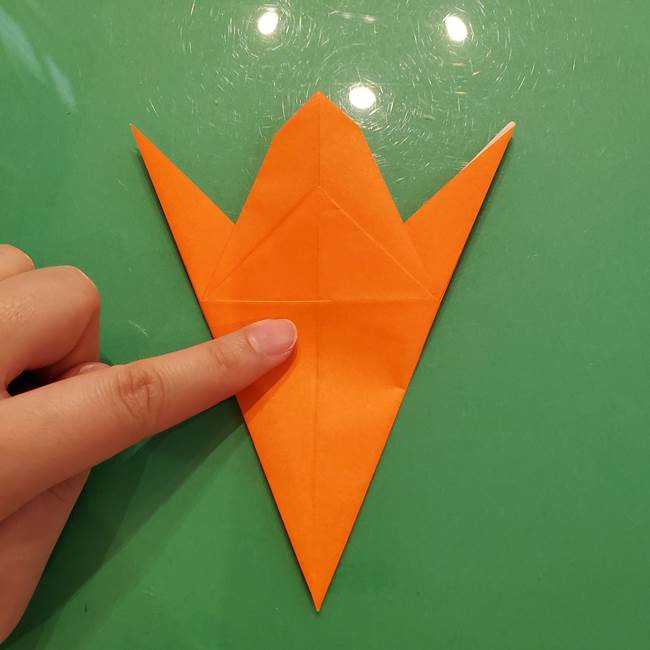 コオロギの折り紙(立体)の折り方作り方(20)
