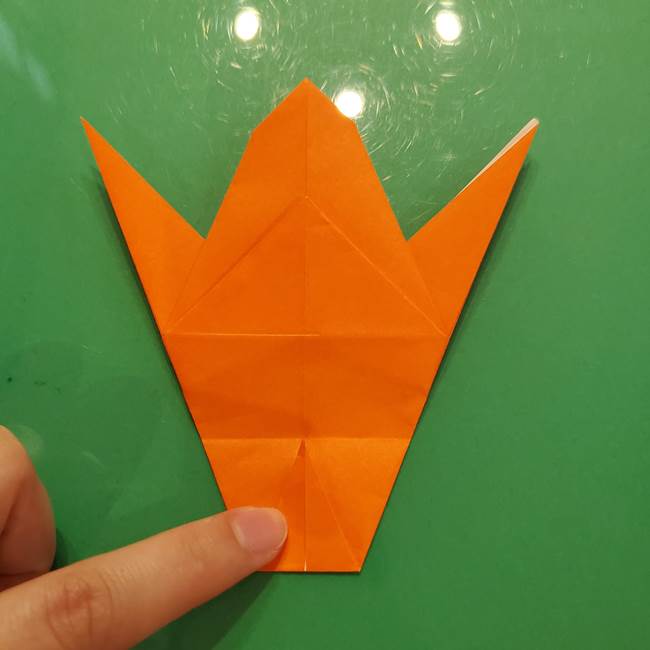 コオロギの折り紙(立体)の折り方作り方(23)