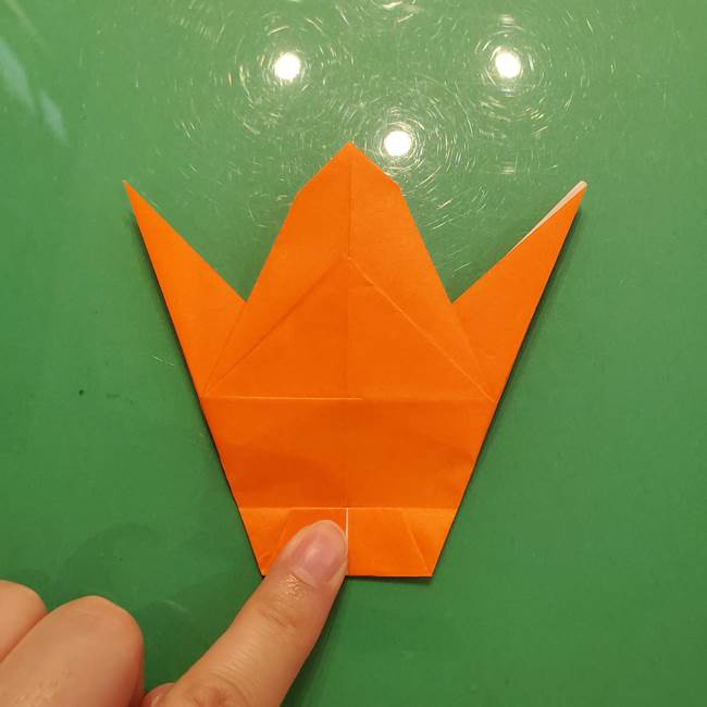 コオロギの折り紙(立体)の折り方作り方(24)