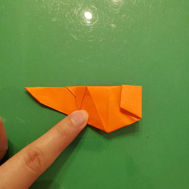コオロギの折り紙(立体)の折り方作り方(30)
