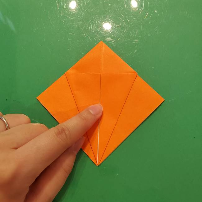 コオロギの折り紙(立体)の折り方作り方(9)