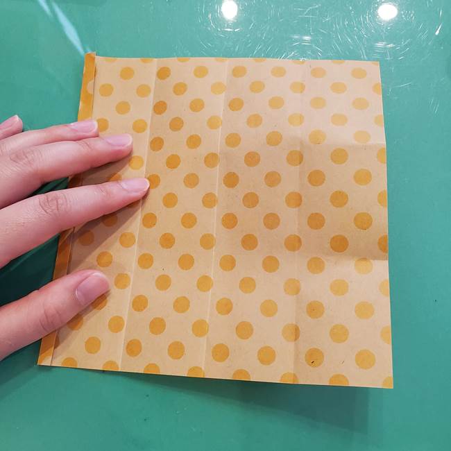 折り紙 キャンディーボックスの簡単な折り方作り方①折り方(11)