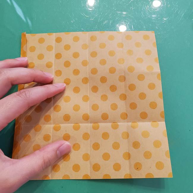 折り紙 キャンディーボックスの簡単な折り方作り方①折り方(13)
