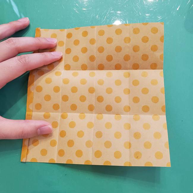 折り紙 キャンディーボックスの簡単な折り方作り方①折り方(15)