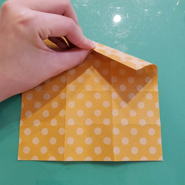 折り紙 キャンディーボックスの簡単な折り方作り方①折り方(16)