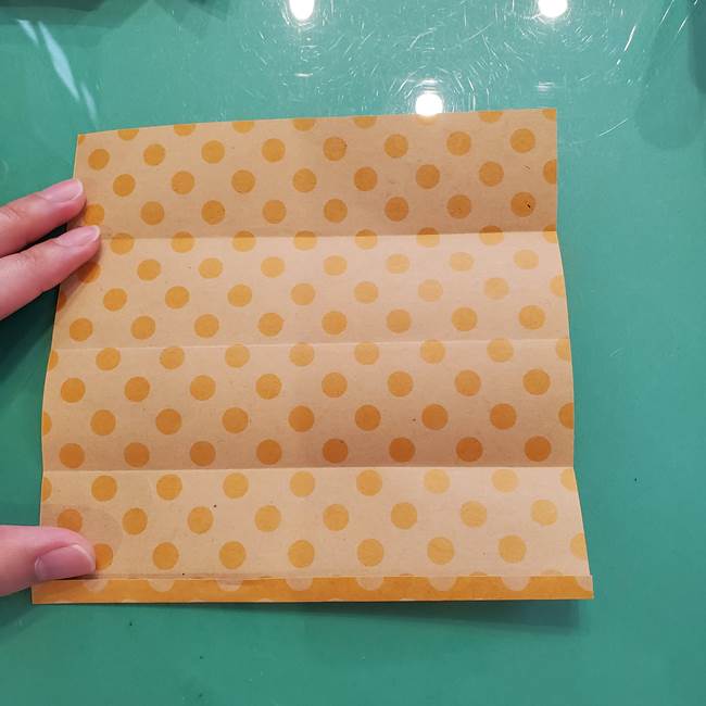折り紙 キャンディーボックスの簡単な折り方作り方①折り方(7)