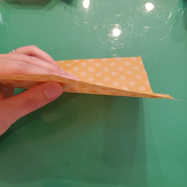折り紙 キャンディーボックスの簡単な折り方作り方①折り方(8)