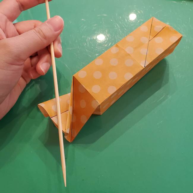 折り紙 キャンディーボックスの簡単な折り方作り方②調整(5)
