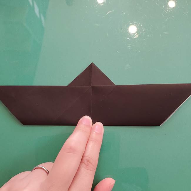 折り紙のコウモリがリアル！折り方作り方(立体)①前半(13)