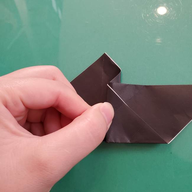 折り紙のコウモリがリアル！折り方作り方(立体)①前半(19)