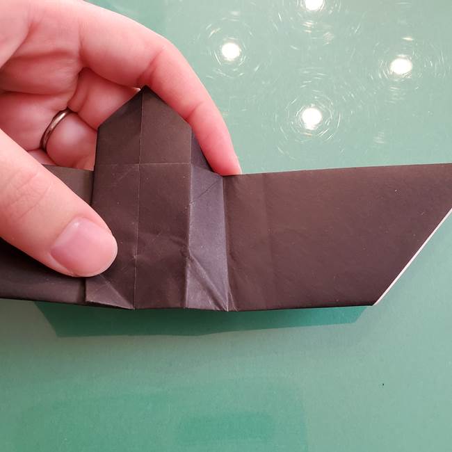 折り紙のコウモリがリアル！折り方作り方(立体)①前半(24)