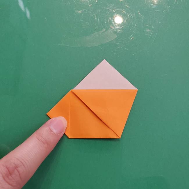 折り紙のペロペロキャンディの簡単な折り方作り方①キャンディ(10)