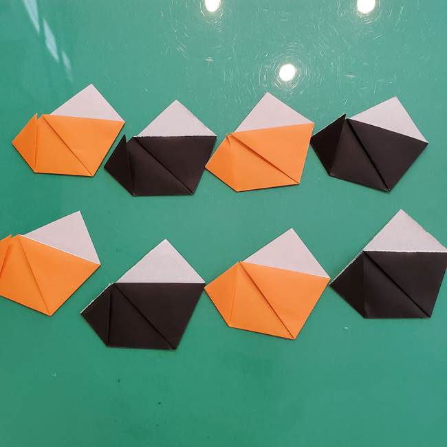 折り紙のペロペロキャンディの簡単な折り方作り方①キャンディ(11)