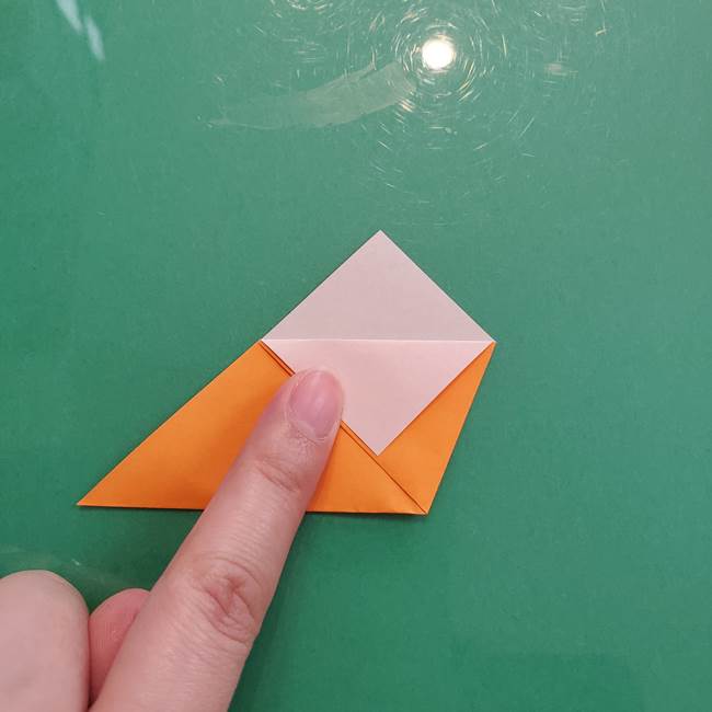 折り紙のペロペロキャンディの簡単な折り方作り方①キャンディ(5)