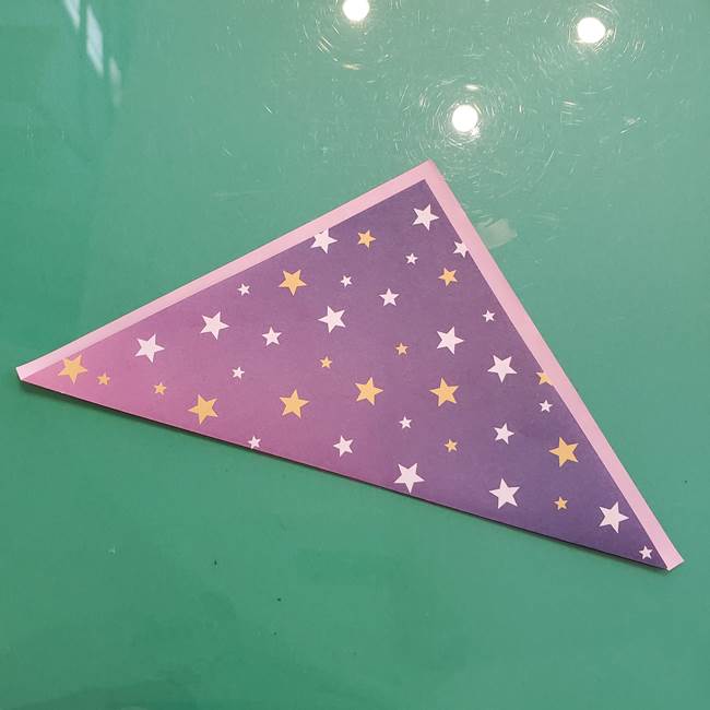 折り紙のペロペロキャンディの簡単な折り方作り方②スティック(2)