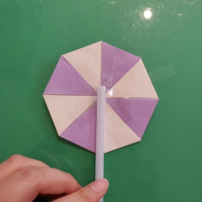 折り紙のペロペロキャンディの簡単な折り方作り方③完成(17)