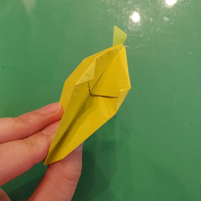 折り紙の梨 立体的でリアルな折り方作り方②後(21)