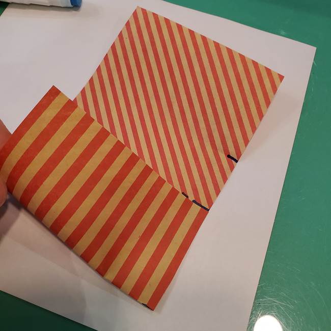 飴のラッピングできる折り紙の折り方(14)
