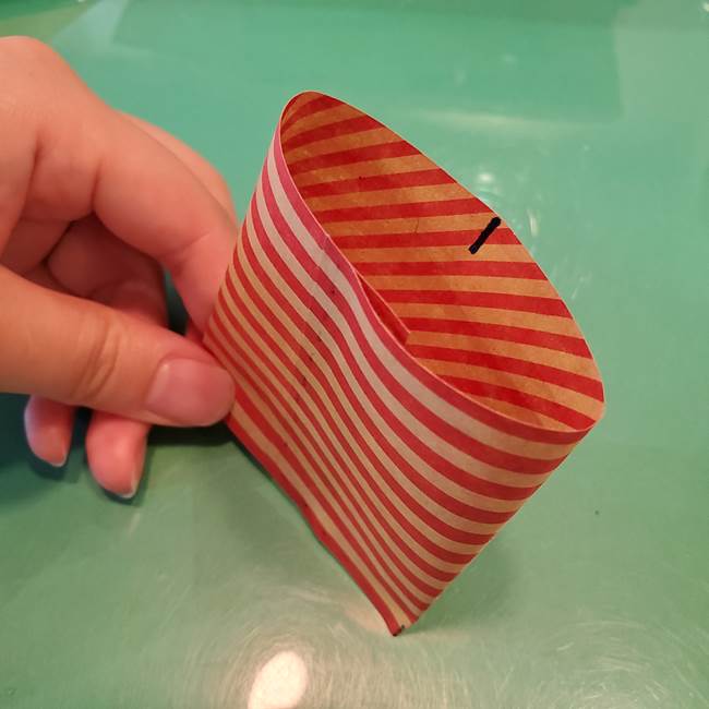 飴のラッピングできる折り紙の折り方(16)