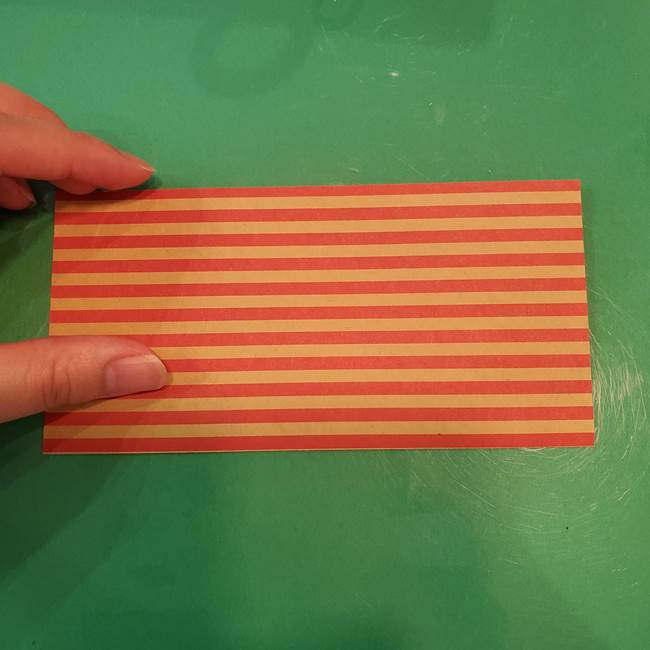 飴のラッピングできる折り紙の折り方(2)