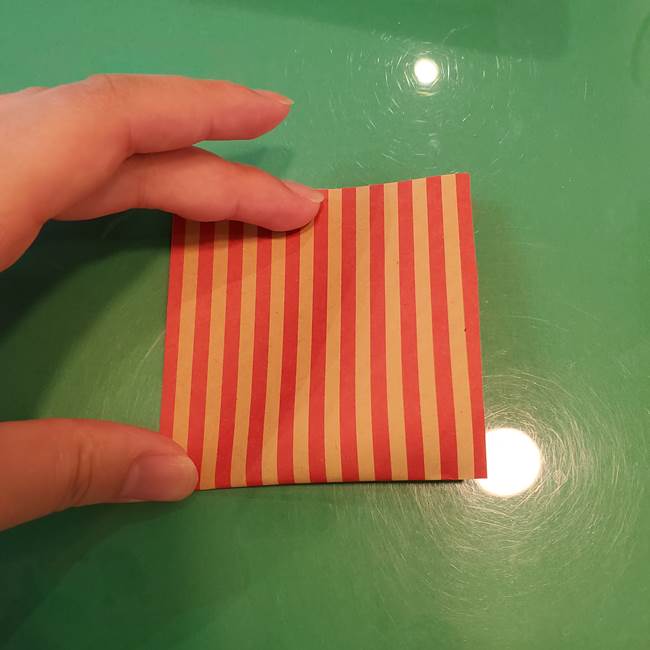 飴のラッピングできる折り紙の折り方(7)