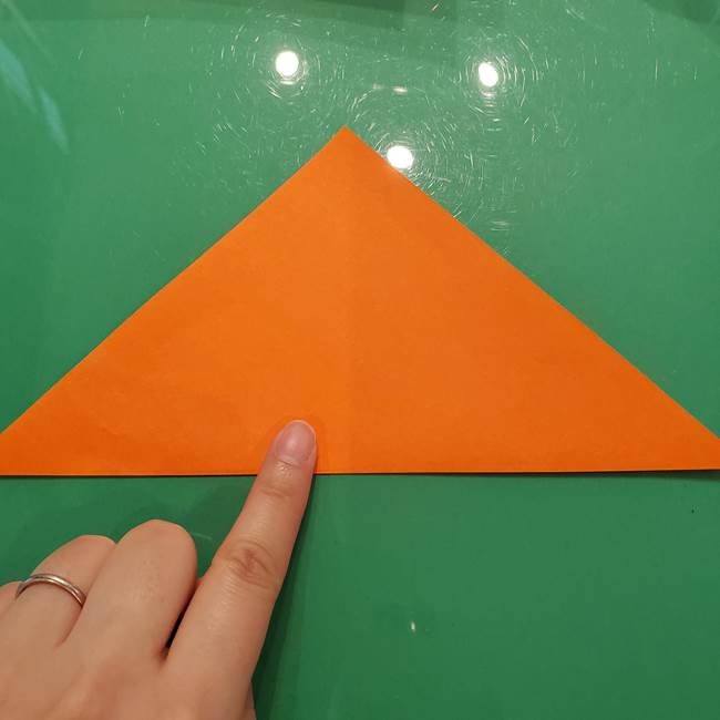 鮭の折り紙の折り方作り方①身(2)