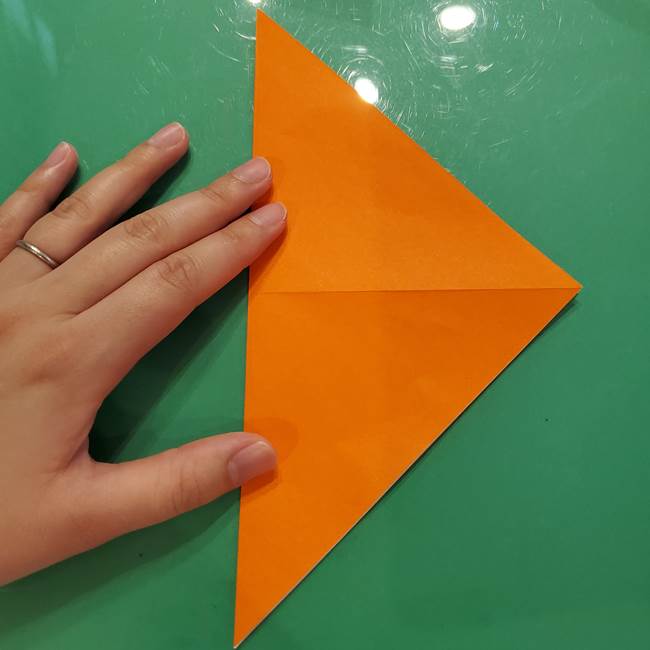 鮭の折り紙の折り方作り方①身(4)